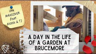 Urn MAKEOVER! Feat  Nicole & TJ - A Day in the Life of a Garden at Brucemore