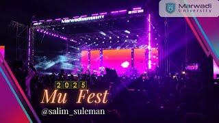 MU Fest Marwadi University | Salim-Sulaiman Live | Chak De India Performance!