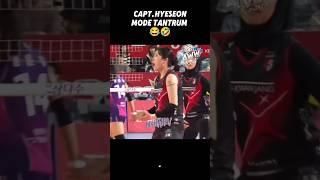 hyeseon tantrum tapi lucu #volleyball #megawatihangestri #ligavolikorea #funnymoments #redsparks