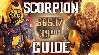 The COMPLETE SCORPION GUIDE for Mortal Kombat 1 - (Combos, Setups, Gameplan, Tech)