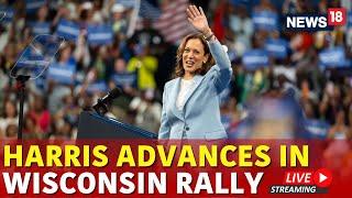 Kamala Harris Rally Live | Kamala Speaks On Yahya Sinwar's Death Live | Kamala Wisconsin Campaign