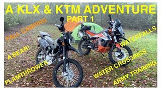 KLX 300 & KTM 790 Adventure Ride Part 1