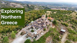 Exploring Northern Greece. Monasteries and mountain towns. DJI Mini 4 Pro, GoPro Hero 10 footage.