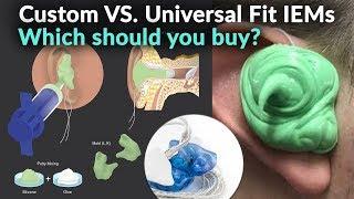 Custom in ear monitors vs. Universal fit IEM | Which is right for you?