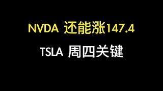 NVDA 看到147.4，整体上涨趋势；TSLA周四反弹还是上涨，见分晓；AMD若128以上开盘有上涨的趋势；mstr不跌破328.6，接下来就继续涨