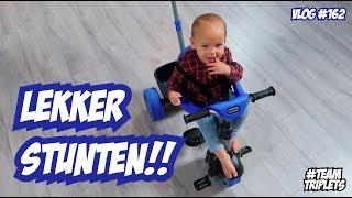 KUNNEN DE KIDS AL FIETSEN?!  DRIELING FAMILIE VLOG #162