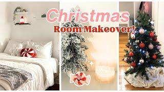 Christmas Room Makeover! ️️ (shop + decorate with me)