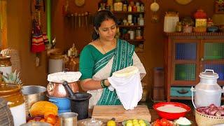 Making Paneer from Milk - Paneer Butter Masala || A Life Of Tamil Tradition || The Traditional Life