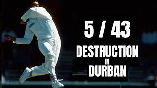 Young Shoaib Akhtar Blasts Away Opposition With Best Reverse Swing Fast Bowling | Pak vs SA