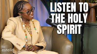 Listen to the Holy spirit with Estelle | Vault Empowers Talks