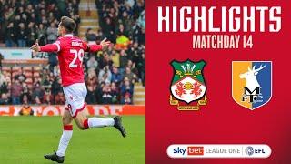 HIGHLIGHTS | Wrexham AFC vs Mansfield Town