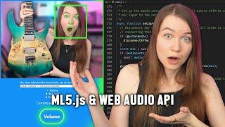 How I Made an App to Control Guitar Effects with Your Face (ml5.js + Web Audio API)
