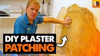 Quick DIY Plaster Patching to Fix Damaged Walls!