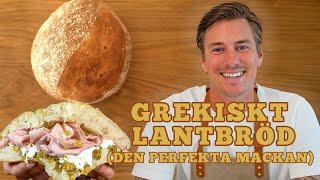 SUPERENKELT GREKISKT LANTBRÖD