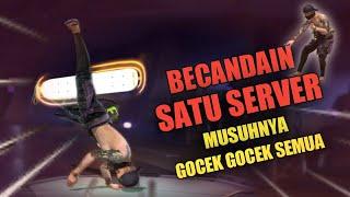 CEPCILL BECANDA GOCEK GOCEK THE MANJAH SATU SERVER - GARENA FREE FIRE