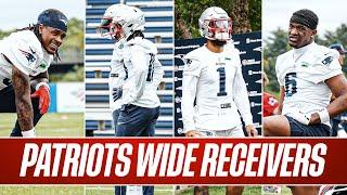 Patriots WR OTA Highlights: Kyle Williams, Ja'Lynn Polk and DeMario Douglas at Patriots OTAs