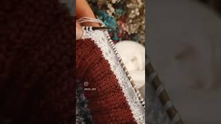 #knitting #вязаниеизтрикотажнойпряжи #схемывязанияспицами #crochet #вязание