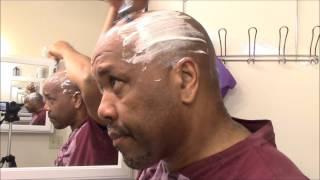 SHAVING BALD HEAD AND FACE