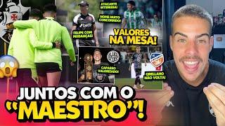 PAYET E COUTINHO PODEM JOGAR LADO A LADO COM FELIPE NO COMANDO I VASCO MIRA NOME DE R$ 24.8 MILHÕES!