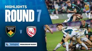 Northampton v Gloucester - HIGHLIGHTS | Santi Carreras Shines! | Gallagher Premiership 2024/25