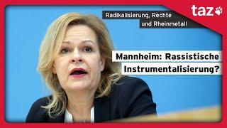 Mannheim: Rassistische Instrumentalisierung? – Die Woche mit Friedrich Küppersbusch