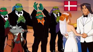Ninja Turtles Tilbage Dansk  Sæson 7 Afsnit 13  Bytes og bryllupsklokker + TMNT Mutant Melee Game