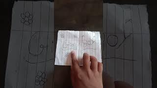 Easy paper game # YT short # Manasvi art,s 