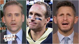 Max isn’t considering Drew Brees a top-tier QB of all time | First Take