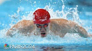 China edges Team USA, France in the CLOSEST OF FINISHES to 4x100m medley relay | Paris Olympics