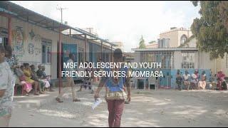 Everyone is welcome at MSF’s youth-friendly health services in Mombasa, Kenya