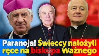 Paranoja! Świeccy nałożyli ręce na biskupa Ważnego, który zaatakował w ostrych słowach abp Dzięgę