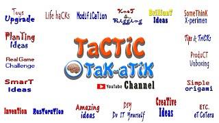 Introduce My YouTube Channel part 1 | #Tacticotakatik #creativeidea