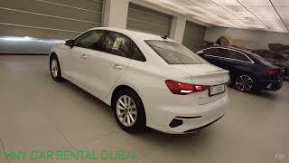 Audi A3 model 2023 new for rental Dubai HNY CAR RENTAL DUBAI