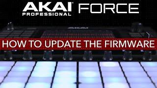 Akai Pro Force | Updating the Firmware