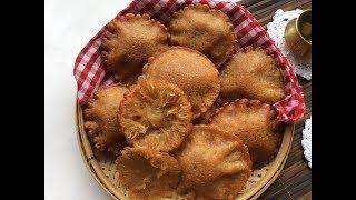 তেলের পিঠা/ভাজা পিঠা ॥ Bangladeshi Teler Pitha/Vaja Pitha ॥ How To Make Teler Pitha ॥ Pitha Recipe-8