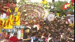 Rath Yatra 2022 :  Watch the magnificent view of Lord Jagannath’s Pahandi