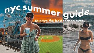 BEST THINGS TO DO IN SUMMER IN NYC  | 2024 NYC Summer Guide: What to do in the city in this season
