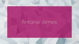 Antonio James - appearance