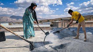 Waterproofing Her Roof: A Single Mom’s Dedication to Her Kids