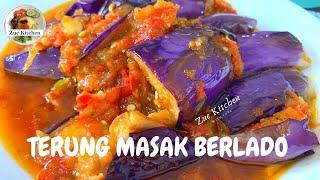 #38 Resepi Terung Masak Berlado, Ala Zue Kitchen ( Terung Masak Berlada )