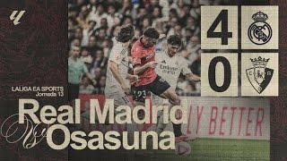 Resumen del Real Madrid 4-0 Osasuna | Club Atlético Osasuna