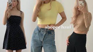 SHOPEE TRY-ON HAUL 2021