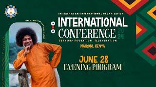 Day 1 - Afternoon Program | Sri Sathya Sai International Conference, Nairobi, Kenya | June 28, 2024