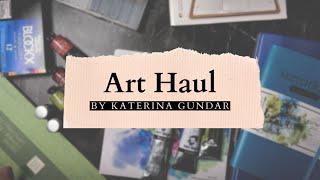 Внезапный Art Haul // много материалов