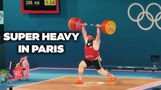 102kg+ Paris Olympic Weightlifting - Sika Strength - Comp Footage