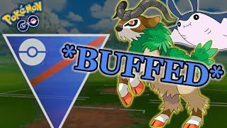 Gogoat is GOATED Now in Great League! | Route to Legend Rank Pokémon Go Battle League PVP