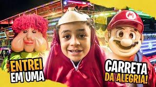 ANDEI NA CARRETA DA ALEGRIA!!!