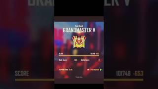 My grand master  today live mach #freefiremax