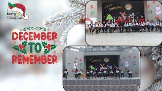 Christmas Celebration 2024 l Grade :- 6 to 8 l B. S. Memorial School l Abu Road