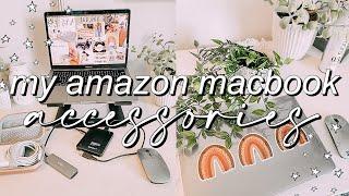 MY FAVORITE CHEAP LAPTOP + MACBOOK ACCESSORIES  | all from amazon! *MUST HAVES* (each under $25)